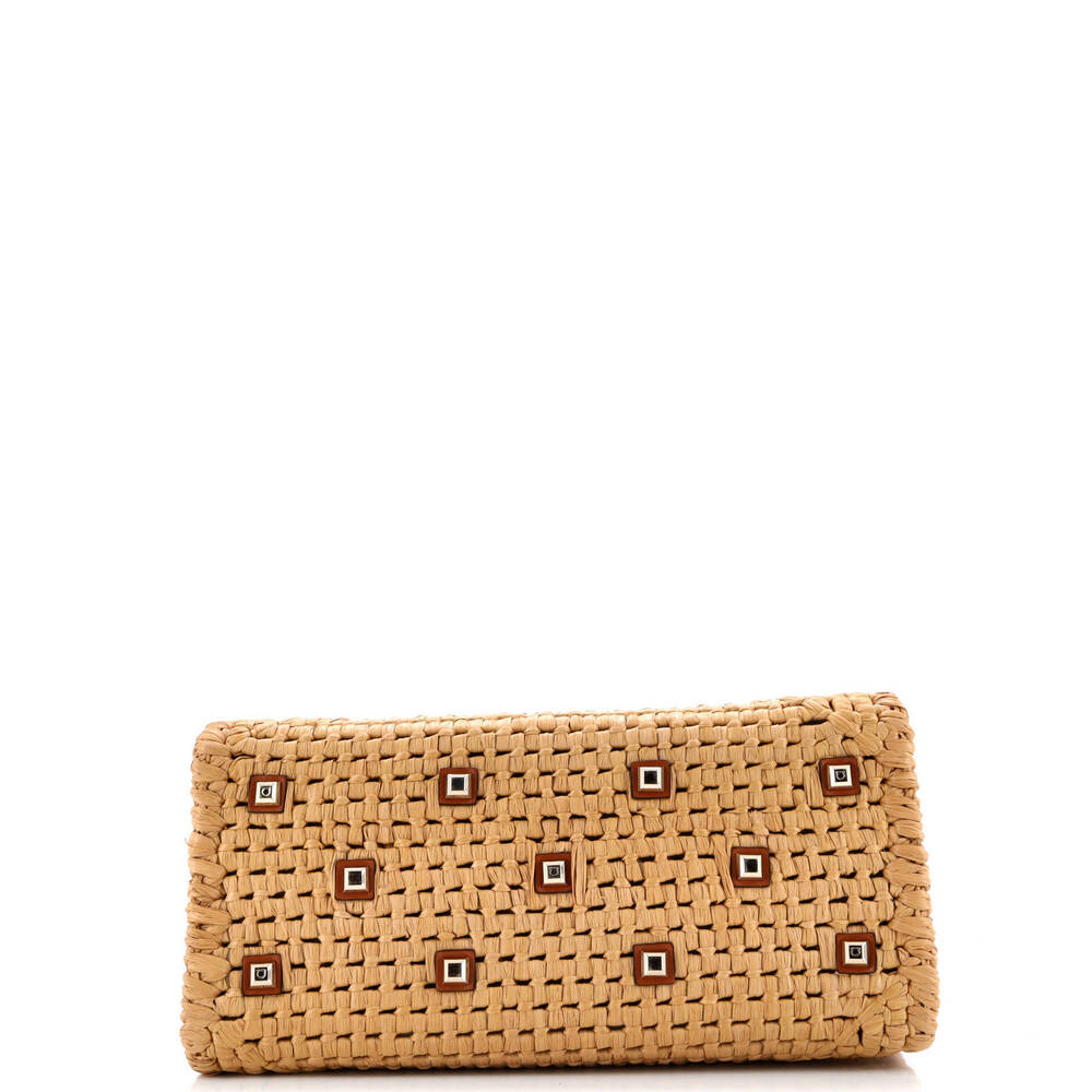 Salvatore Ferragamo Medium Studio Satchel Raffia - Picture 5 of 6